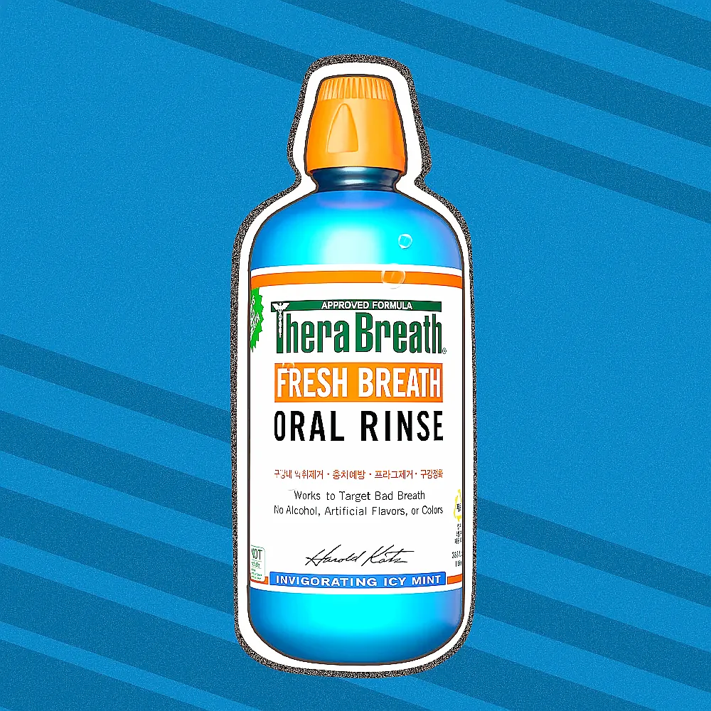 [도착 보장] 테라브레스 오랄린스 아이시민트 1L 구강청결제 구취제거 이미지 1