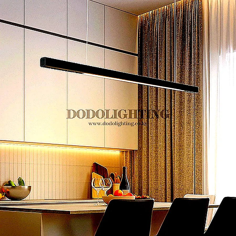 베릴 식탁등 모션센서 펜던트조명 스포트라이트 회전형 블랙 30W 이미지 7