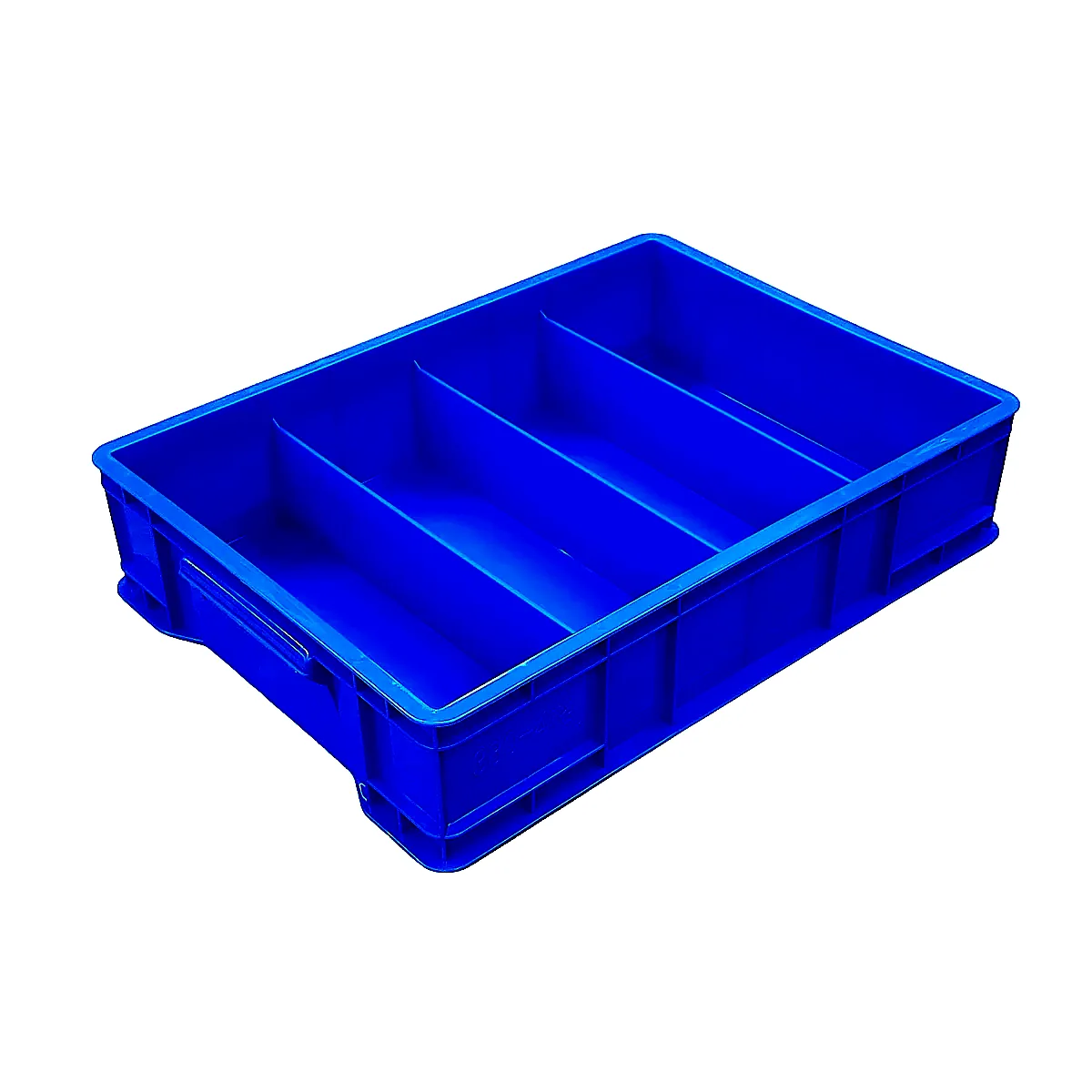 칸막이 부품상자 공구함 부품함 나사 볼트정리함 수납함 6칸 블루 이미지 4